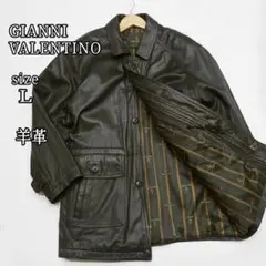 dv2 GIANNI VALENTINO ラムレザージャケット メンズXL相当 dv2 GIANNI VALENTINO ラムレザージャケット メンズXL相当