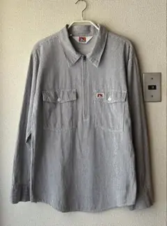 SALE！BEN DAVIS （ベン デービス）ヴィンテージ長袖 ワークシャツのサムネイル