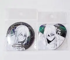 魔入りました！入間くん 魔フィア メタリック缶バッジ・ハート型缶