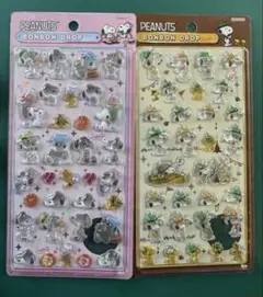 【正規品】PEANUTS ボンボンドロップシールスヌーピー2枚セット