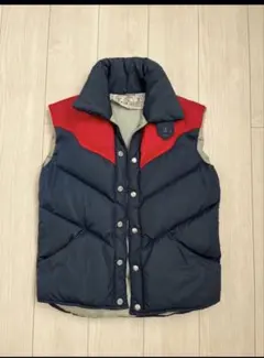 80s USA製 William Barry ダウンベストナイロン アウトドア