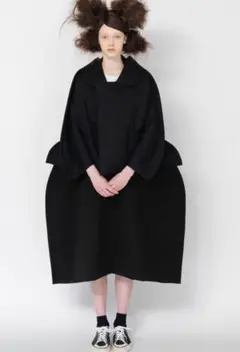 【極美品】Black Comme des Garcon ロングコート　黒　XS 中古・古着通販】BLACK COMME des GARCONS (ブラック