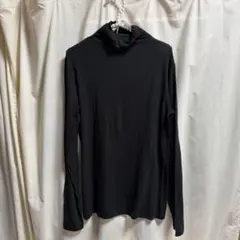 ユニクロC 極暖　タートルネック黒