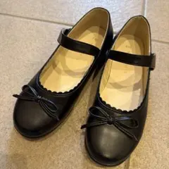 22cm ELFINDOLL ブラック フォーマルシューズ