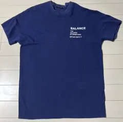 ワンウェイ　Tシャツ　one-way BALANCE 半袖　ネイビー Mサイズのサムネイル