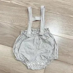 après les cours チェック柄かぼちゃパンツ