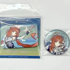 原神 ニィロウ 缶バッジ スクエア缶バッジ　2種