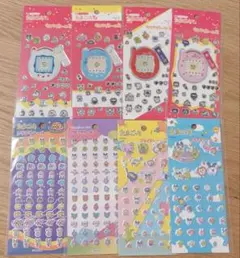 セリア　たまごっちキラキラシール2 プチプチシール2 プチプチシール