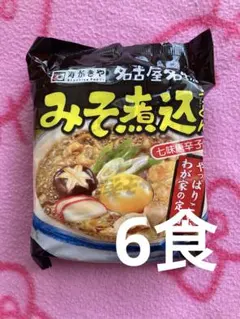 スガキヤ 名古屋名物 味噌煮込みうどん 6食のサムネイル