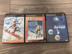 SSX 3, SSX on tour, Surfroid ps2 3本セット