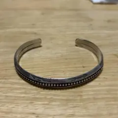 ナバホ　c.1930〜 バングル　ビンテージ　インゴットシルバーフレッドハービーのサムネイル