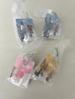 す*)様 ズートピアブリスターチャームコレクション　4個セット