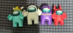 アモアス ミニフィギュア 4体セット Among Us