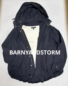 BARNYARDSTORM ネイビー マウンテンパーカー サイズ1