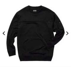 【新品】workman ヘビーウエイトプラクティカルトレーナー　ブラック　M