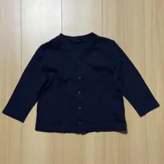 UNIQLO ユニクロ★カーディガン 100cm キッズ 子供服 紺 ネイビー
