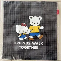 【8/1限定価格】 〈ハローキティ×familiar〉 トートバッグ　再終値下げのサムネイル