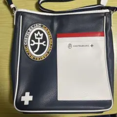 CASTELBAJAC ショルダーバッグ 黒/白/赤