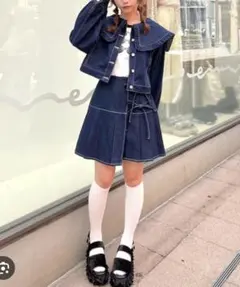 merry jenny デニムセットアップ
