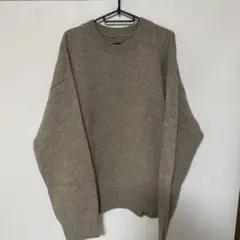 stein シュタイン EX Fine Lambs Crew Neck Knit