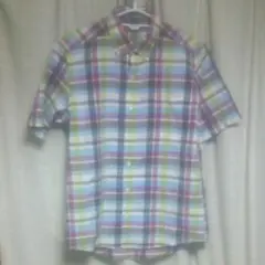 GREEN LABEL チェックシャツ Sサイズ セレクト 爽やか かわいい 服