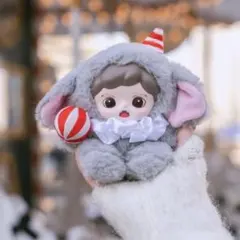 Zoraa Fluffy Cabin ぬいぐるみ キーホルダー ぞう