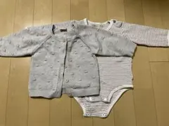 petit main ロンパース　カーディガン　まとめ売り