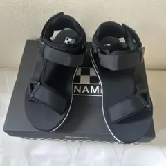 NO NAME スポーツサンダル 厚底 ブラックのサムネイル