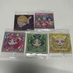 プリキュアオールスターズ　シールウエハース Yes！プリキュア5 5点セット