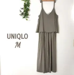 UNIQLO ユニクロ♡M♡キャミオールインワン サロペット 2ピース風のサムネイル