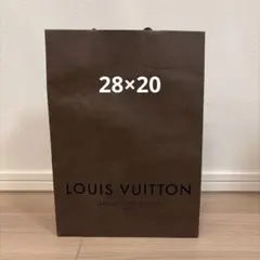 LOUIS VUITTON ショップ袋 ブラウン 紙袋　28cm