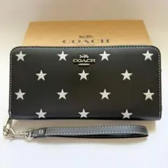 コーチ COACH 長財布 CW479 スター ブラック