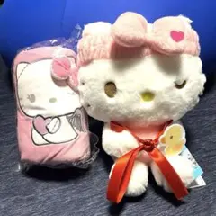 【タグ付き】Myハローキティブランケット、抱っこポーズドールBIG 2点セット