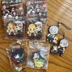 鬼滅の刃 ラバーストラップ ラバスト　セット売り