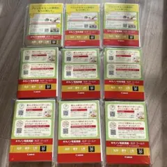 【キャノン写真用紙】光沢　厚手ゴールド　30枚入り9個セット　3個開封済み　L判
