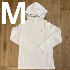 Munsingwear ゴルフ スウェット ニット フード ホワイト Mサイズ