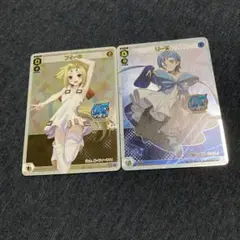 ゾイド 25周年 ロフト ポップアップ　特典 ウィクロスカード フィーネ　リーゼ