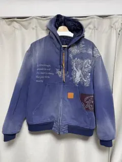 KHOKI]Vintage-effect embroidered jacket - メルカリ