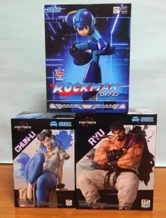 SR カプコン リアルフィギュアコレクション ロックマンダッシュ編 7個