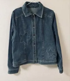 レリアンNEMIKA ⭐︎襟フリンジデニムジャケット 2025年最新】leilian レディース Gジャン・デニムジャケット