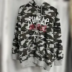 BROWNY 迷彩柄 フード付きパーカー