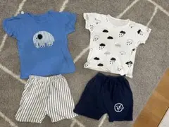 夏用　薄手　子供用パジャマ上下セット 130cm 2セット