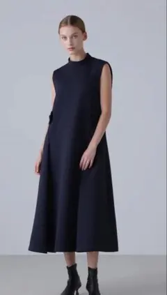 ミラノリブ フレアショルダー ワンピース ユナイテッドアローズ 新品 