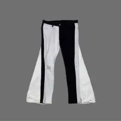 【archive】00s Docking Denim Flare-pants