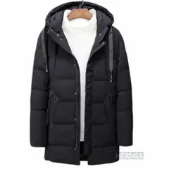 中綿ジャケット メンズ アウター ウインドブレーカー フード付き 迷彩 防寒秋冬