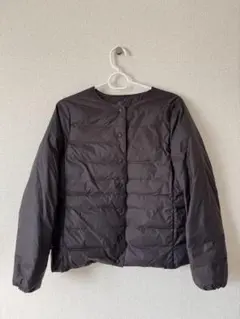 無印良品　軽量ダウンポケッタブルノーカラージャケット