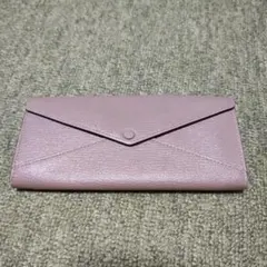 l'arcobaleno(ラルコバレーノ)レザー長財布 エンベロープ型 パープルのサムネイル