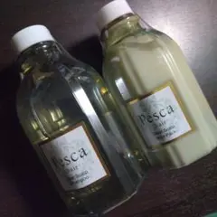ペスカ　クリアスカルプシャンプー&ヘアパックセット　レフィル ペスカ スキンケア発想で開発！ 頭皮を健やかに保ち ハリコシの