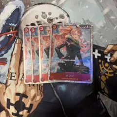 サンジ SR OP10-005 4枚セット　ワンピースカード