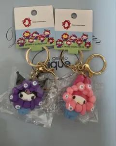 セット　万博　サンリオ　ミャクミャク　キーホルダー　マイメロディ　クロミ